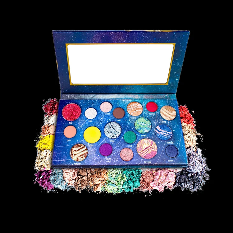 2020 New Pirvate Label 18 colors Eyeshadow Palette Waterproof Sweatproof Glitter Shimmer Matte Starry Sky Eye shadow 2020 New Pirvate Label 18 colors Eyeshadow Palette Waterproof Sweatproof Glitter Shimmer Matte Starry Sky Eye shadow