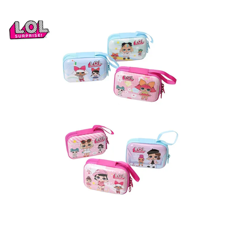 

LOL doll SURPRISE children's mini cute coin purse earphone bag 3D printed cute anime children birthday gift