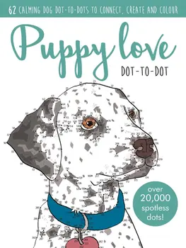 

Puppy Love Dot-to-Dot (Adult Colouring/Activity)-stress relax