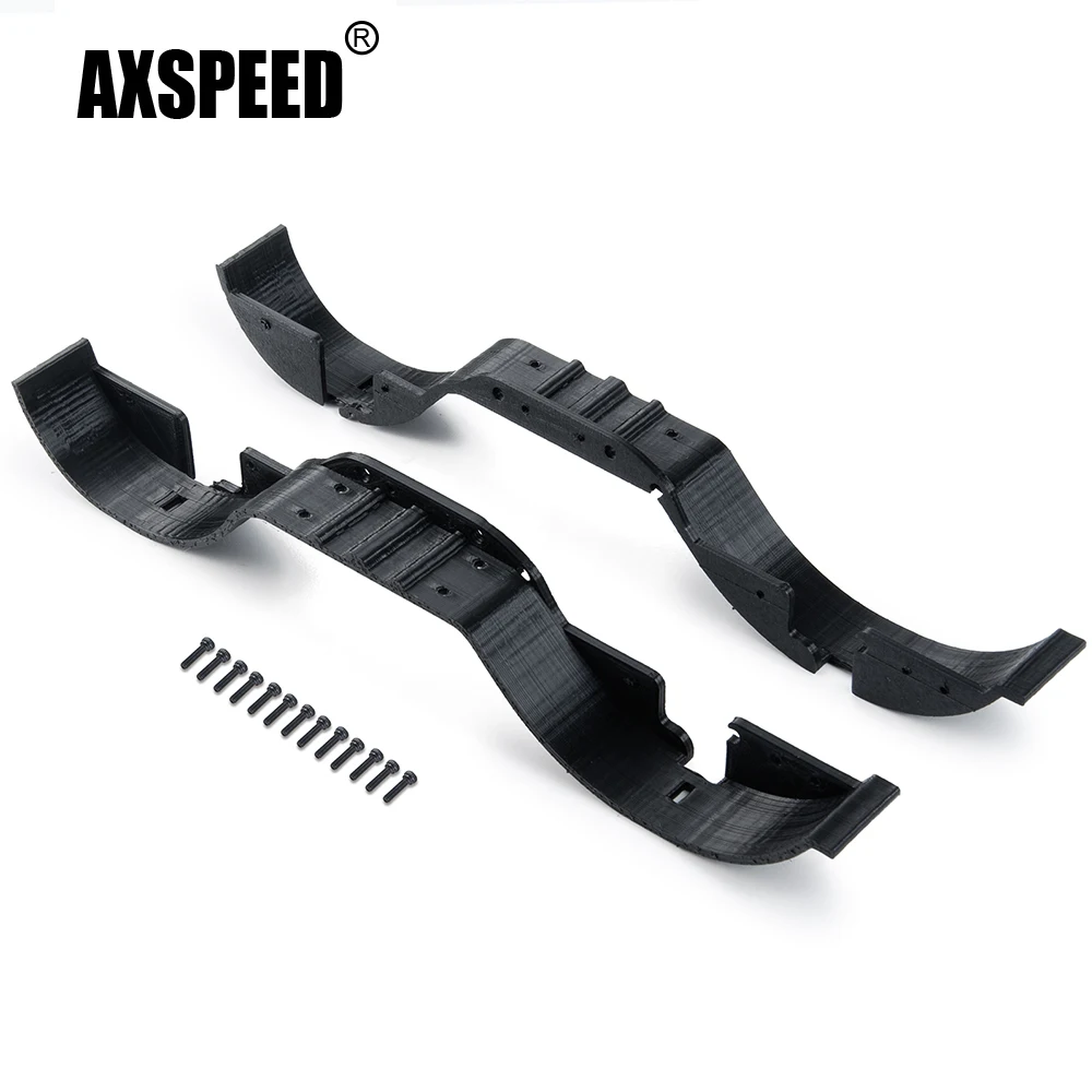 Пластиковые передние и задние щитки от грязи AXSPEED брызговик для Axial SCX24 AXI00001 1/24