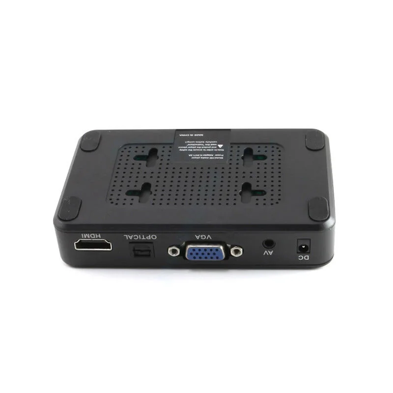  Full HD 1080p Media Video Center Portatile Lettore Multimediale HDMI MKV Rmvb USB SD/MMC Remote + A