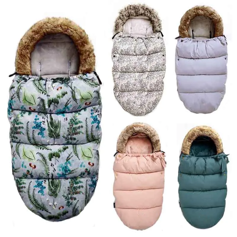 

Baby Sleeping Bag Warm Wheelchair Infant Winter bed sleeping bag for stroller thick Envelope Sleepsacks Baby clothes