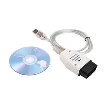 Inpa k + pode ediabas cabo com interruptor dcan interface de codificação suporte e séries interface para r56 e87 e93 e70