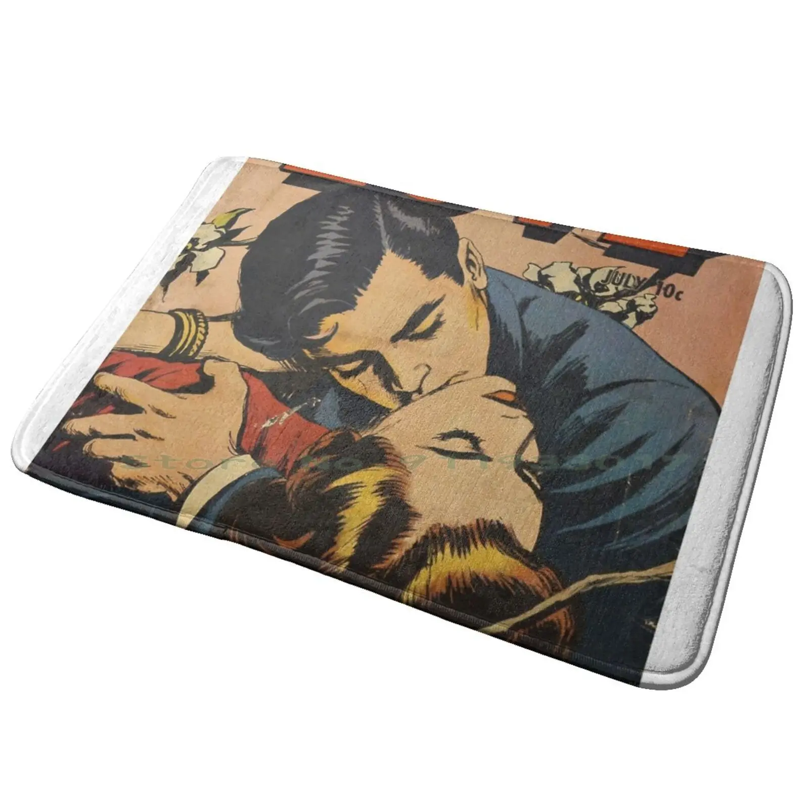 Ten Story Love Comics Numero 30-3 Zerbino D'Ingresso Tappetino Da Bagno Tappeto Watchmen Fumetti Fumetti Batgirl Thano The Archy Comics