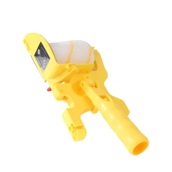 

5Pcs DIY Paint Roller Brush Tools Set Household Use Clean-Cut Paint Edger Edger Tool Painting Brush Paint Rollers