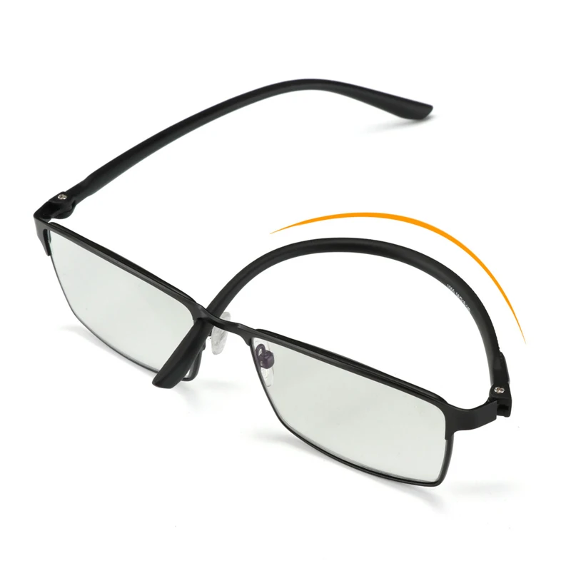 Sun Photochromic Myopia eyewear TR90 Alloy Frame Finished myopia glasses frame comfortable slip-resistant eyeglasses frame Men