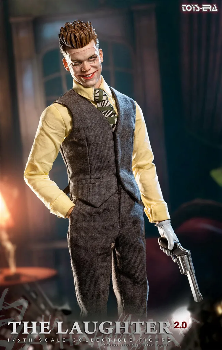 Игрушки Эра 1/6 TE028 смех 2,0 Мужской Джокер фигурки с 2 головы лепить коллекции