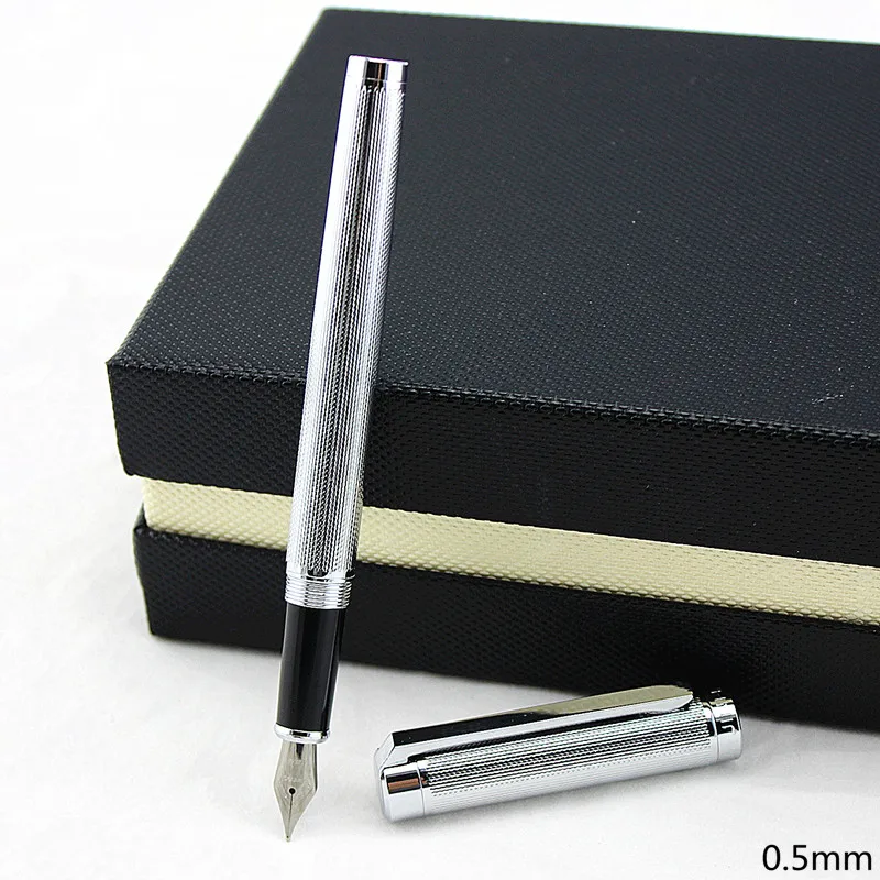 JINHAO, роскошная металлическая авторучка, деловая, высокое качество, для письма, каллиграфии, чернильные ручки, офисные, школьные, стационарные принадлежности