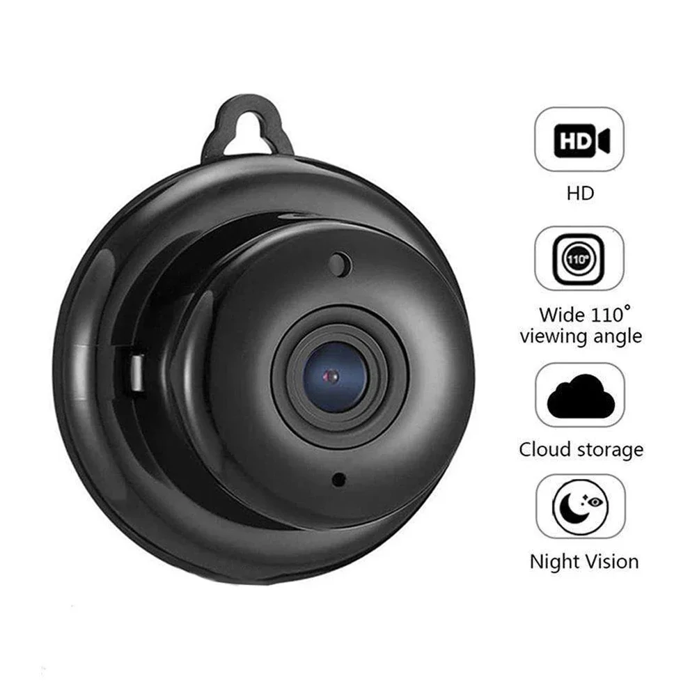 Mini Wifi IP Camera HD 720P Wireless Indoor Camera Nightvision Two Way Audio Motion Detection Baby Monitor V380