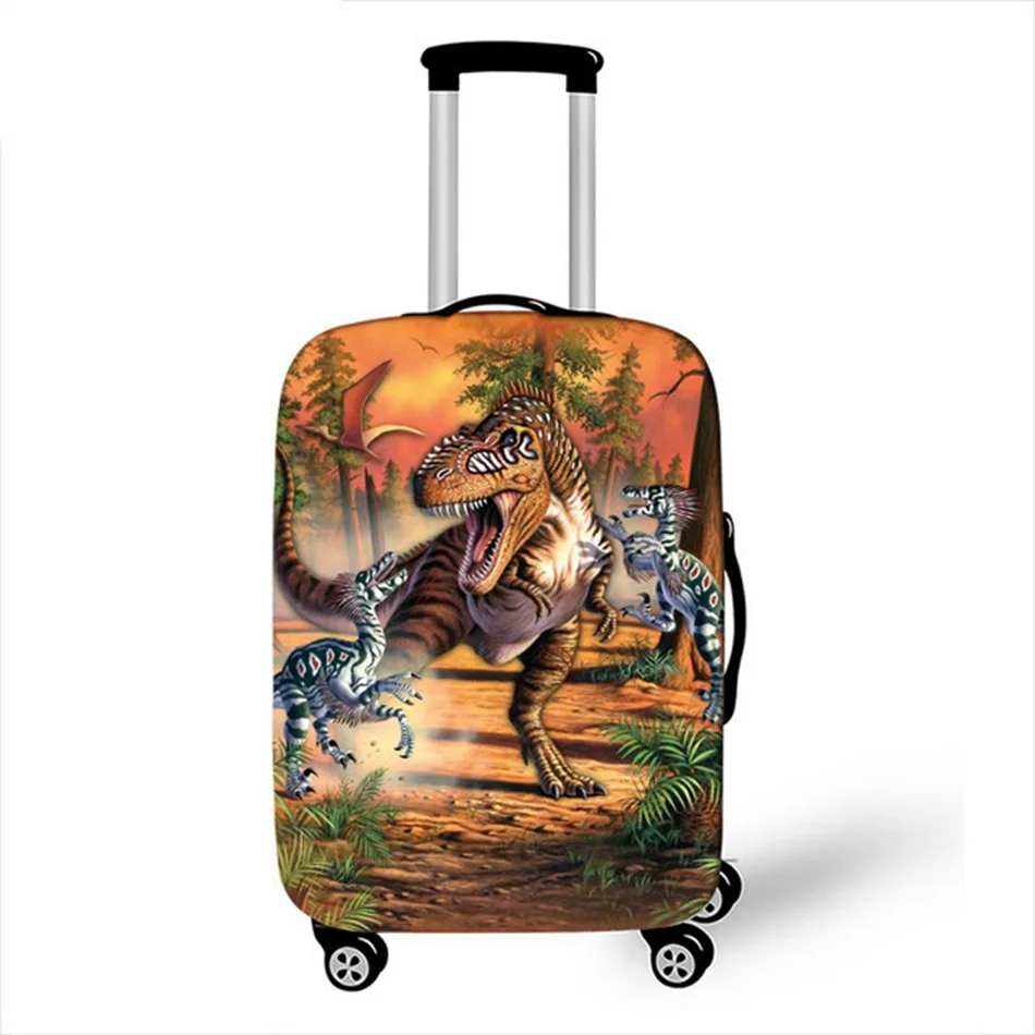Милый чехол для багажа с единорогом, аксессуары для путешествий, защитный чехол, водонепроницаемый утолщенный эластичный чехол для костюма, чехол для багажника 18-32 дюймов XL - Цвет: 14