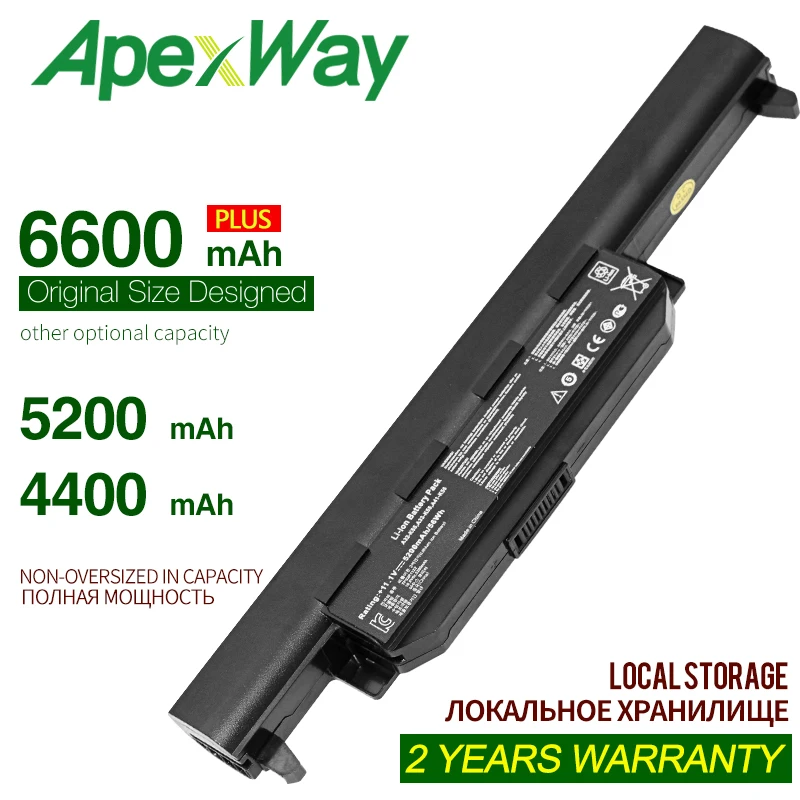 ApexWay a32-k55 аккумулятор для ноутбука asus a32-k55 asus x55a asus x75v asus k75 asus k55vd asus x55 battery R700A Series