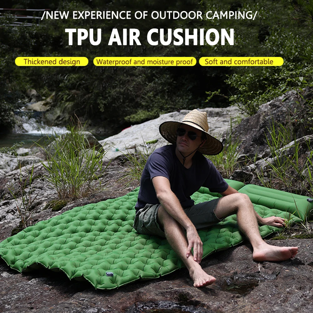 Inflatable Air Mattresses Outdoor Sleeping Pad Camping Mat Furniture