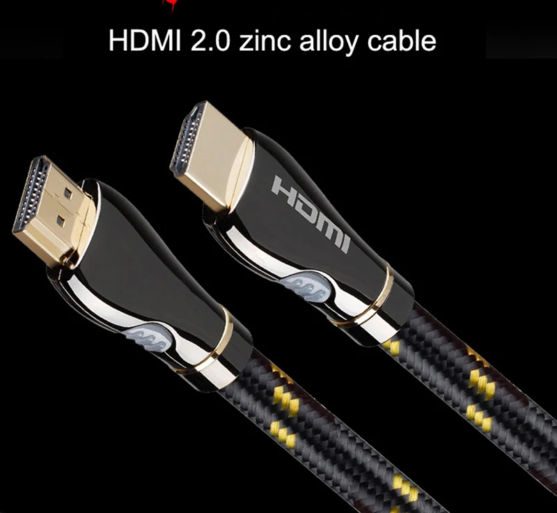 Кабель HDMI в HDMI кабель 4K 2,0 кабель hdmi кабель сплиттер переключатель для apple tv 4k ноутбук PS3 проектор 1 М 1,5 м 2 м 3 м 5 м 10 м 15 м