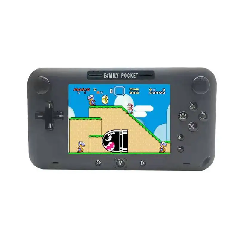 Retro Handhled Game Console Portable Game Player with 9 Emulators 7330 Built-in Games for Nes For Genesis Support Save&Load 