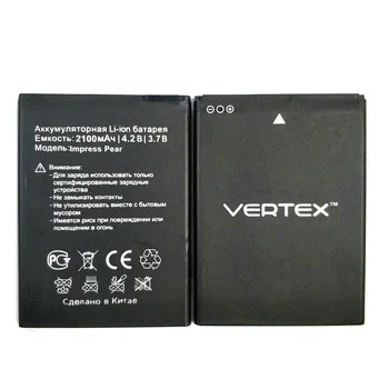 

2019 New 100% High Quality impress Pear Battery For Vertex impress Pear phone