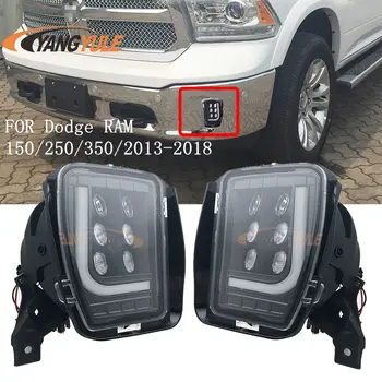 

Smoke Lens LED Lamp Fog Lights For 2013-2017 Dodge Ram 1500 2500 3500
