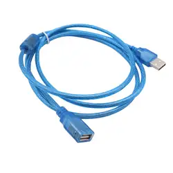 USB2.0a открытый женский кабель для передачи данных USB2.0 мужчин и женщин удлинитель Кабель из чистой меди с экраном USB удлинитель