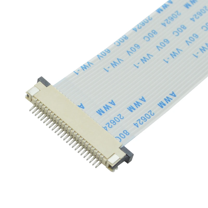 0.8mm pitch 6pin 8pin 9pin 10pin 12pin 14pin 16pin 18pin 20pin 22pin 24pin 26pin 30pin 36pin bottom contact FPCFFC connector 2