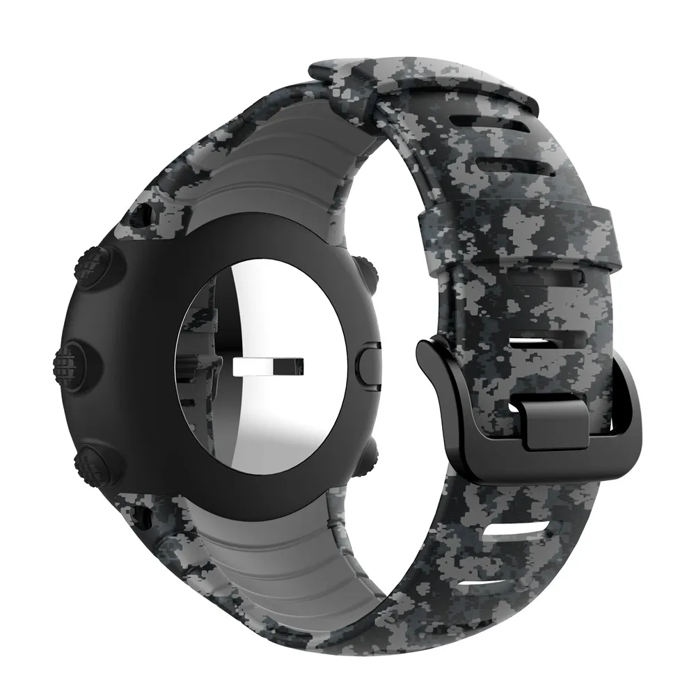 Silicone Classic Sport Watchband - Adjustable Wristband Bracelet