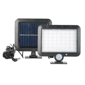 

Solar LED Wall Lamp Light 30W LED/COB Outdoor Flood Light Spot Garden Light Street Lamp, Split Design,Lighting Control,3 Modes