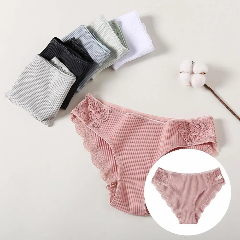 FineWorkmanshipUnderpantsPureColorMoistureAbsorptionPantiesfor