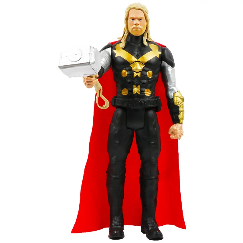 Thor no box 12 ''/30 см Marvel Мстители Веном Бэтмен флэш Супермен Человек Паук танос Халк Железный человек Тор Росомаха фигурка игрушки детские подарки - Цвет: Thor no box