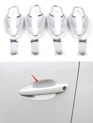 Autocollant décoratif pour poignée de porte, couvercle de garniture, accessoires extérieurs de voiture, pour Peugeot 4008 5008 2016 2017 2018 2019 2020 