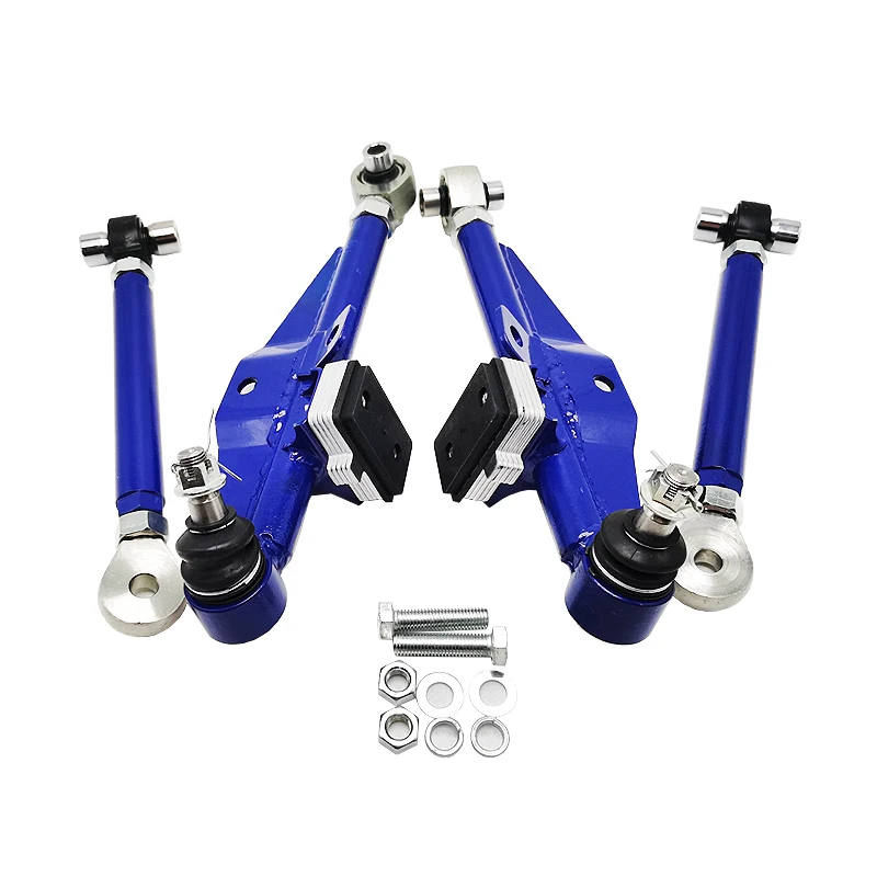 Front Lower Control Arms for Nissan Silvia 89-98 180SX 240SX S13 S14 High Angle Tension Rod Control Arm