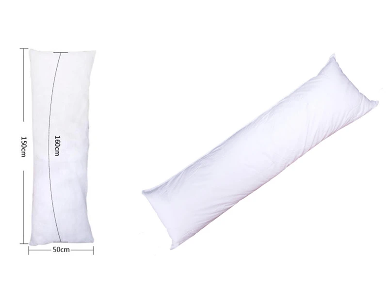 Декоративные подушки 150*50 см/60*170 см/40*60 см/34*100 см Dakimakura Аниме обнимающая длинная подушка внутренняя подушка для тела Белая Подушка для сна