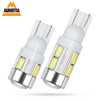 

10x T10 LED W5W Car light 6 5630 luces LEDs para auto Clearance Interior Side light DC 12V 168 194