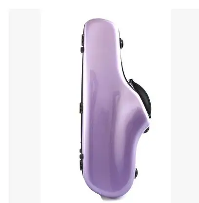 Чехол для саксофона из армированного стекловолокном пластика drop E alto, sax case - Цвет: purple