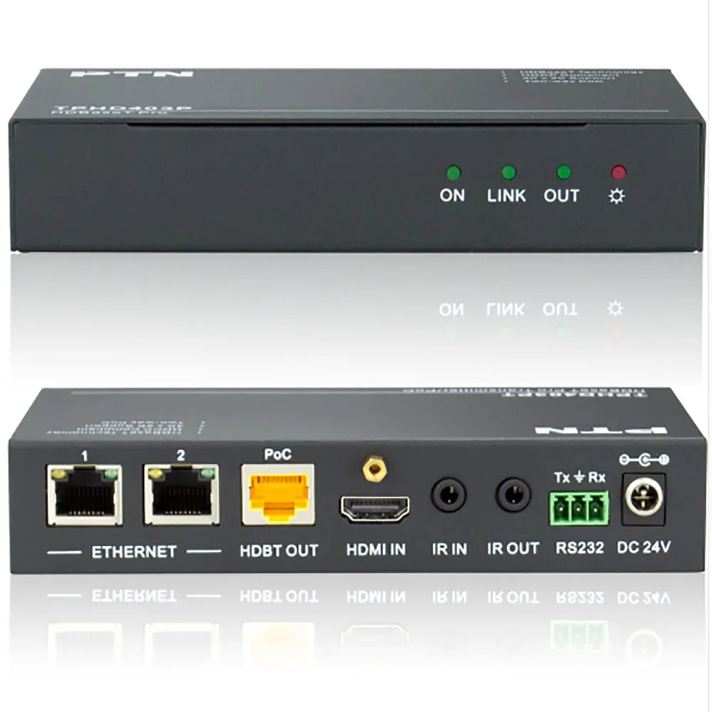 4K HDbaset HDMI расширитель ИК RS232 Ethernet CEC POH 4K X 2 K/30 hz/60 M, 1080 P/90 M