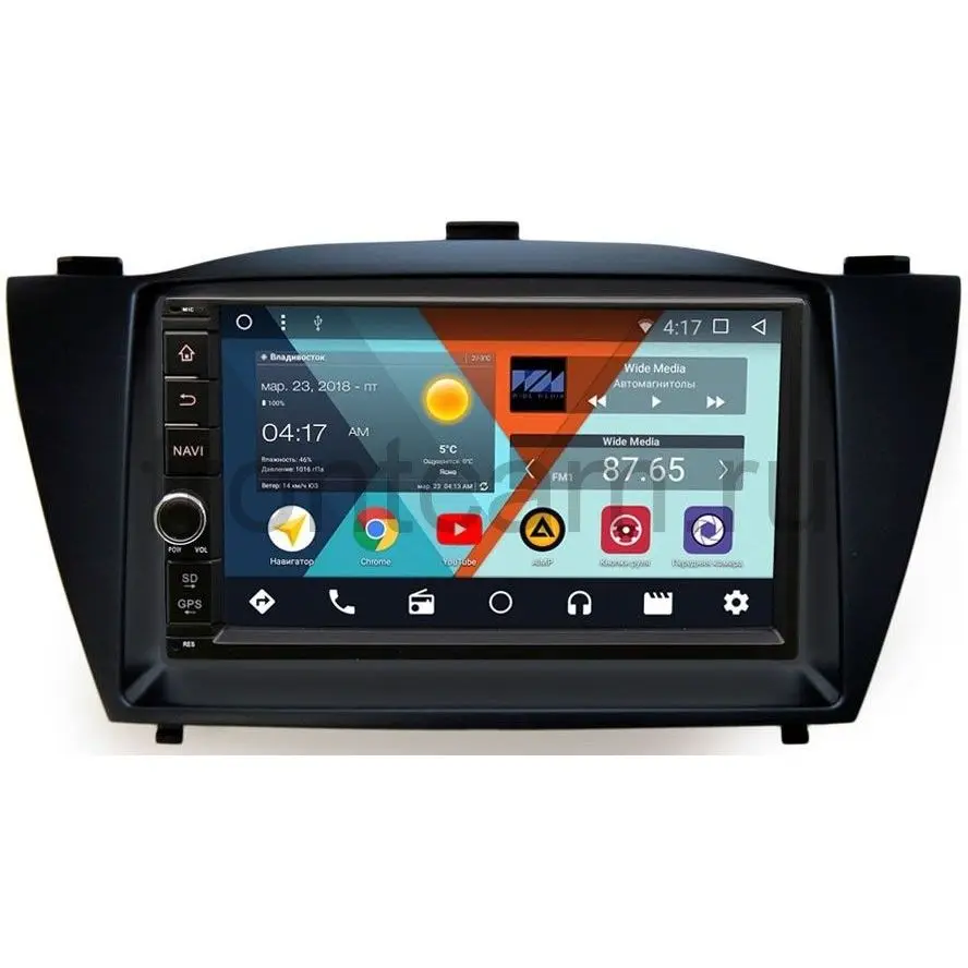 Штатная магнитола Wide Media WM-VS7A706NB-RP-HDI35-32 для Hyunda