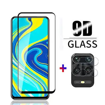 

2 in 1 Protective Glass For Xiaomi Redmi Note 9s Camera Glass Protector on Xiomi Redmi Note 9s Full Cover Film Note9s Clear Glas