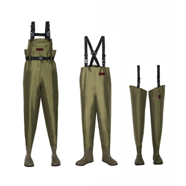 Thickening 0.65mm Fishing Wading Rain Pants for Men Women Fishing Waders Size42 Fishing Boots