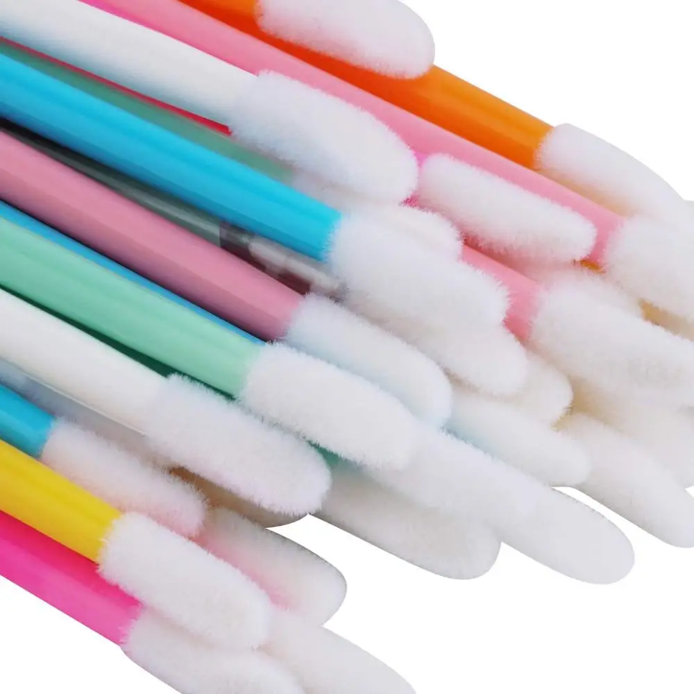 Makeup Brush Set Makeup Brush Mascara Wands 150 Pcs Disposable Lip Brush Makeup Brushes Pen Lipstick Mascara Wands Brush Cleaning Eyelash Cosmetic Applicators