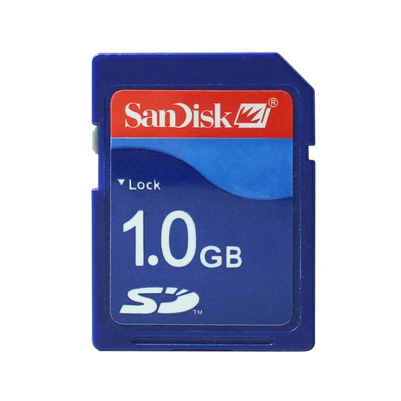 100% оригинальная SD Карта SanDisk 2 ГБ 1 512 Мб 128 МБ 32 16 карта памяти|Карты памяти| |