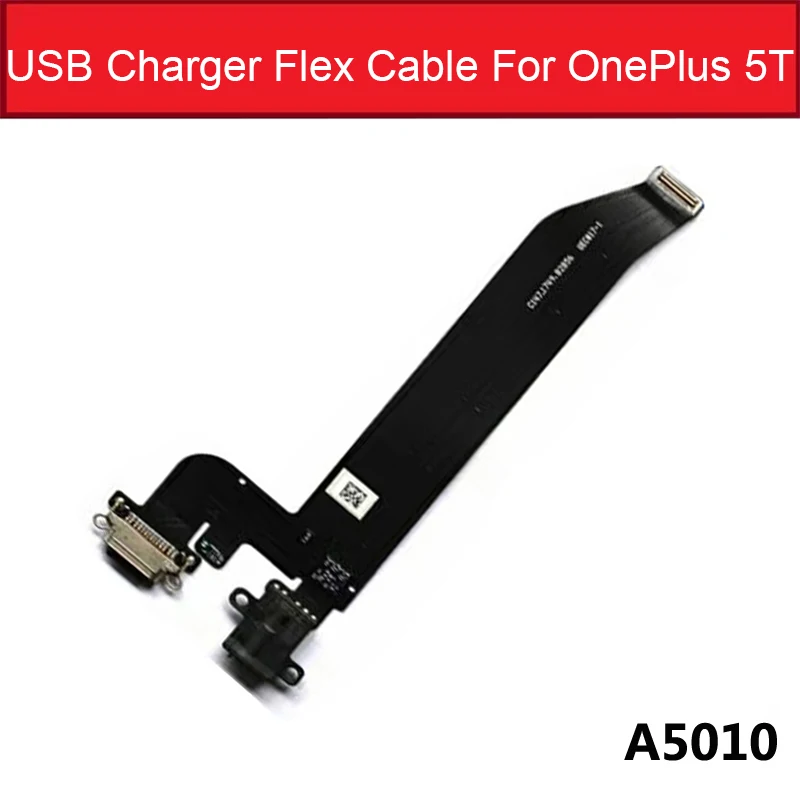 USB зарядка с разъемом для наушников гибкий кабель для One Plus 5 A5000 5T A5010 1+ 5 1+ 5T док-коннектор для микрофона гибкий кабель