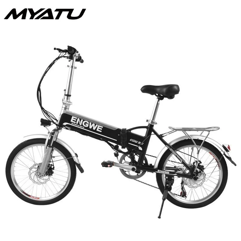 

MYATU 250W Motor 48V Battery Foldable Electric bike Bicycle Aluminum Alloy LCD Display Electric Bicycle ebike
