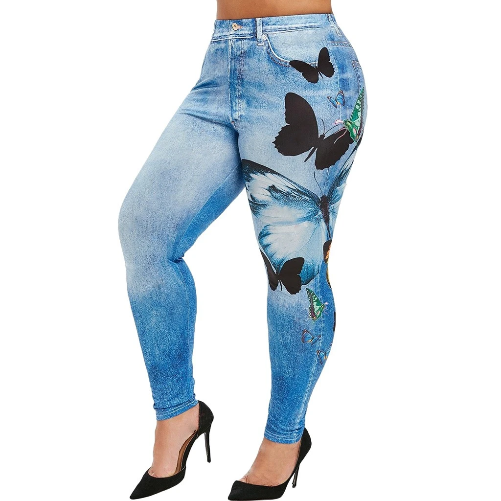 Cheap plus size leggings and jeggings Clearance