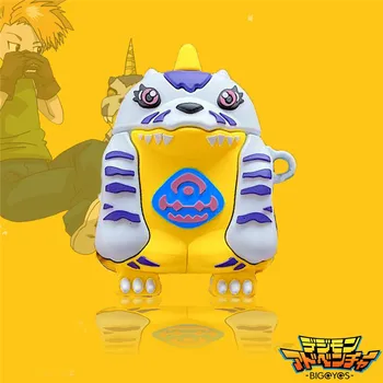 

3D Cartoon Gabumon Earphone Case For Airpods Pro Case Wireless Bluetooth Headphone Headset Cover With Hook