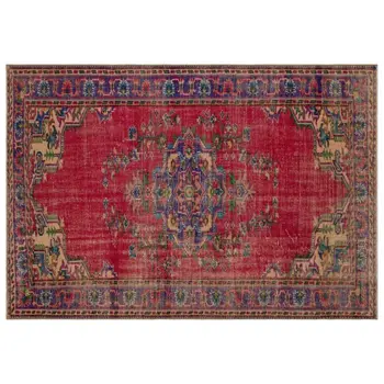 

Handmade Natural Vintage Turkish Area Rug 181x257 Cm-5'11''X8'5''