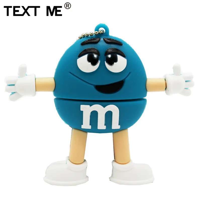 Usb флеш накопитель текстовый ME 64 Гб мультфильм M bean usb 2 0 4 ГБ 8 16 32 флешка подарок