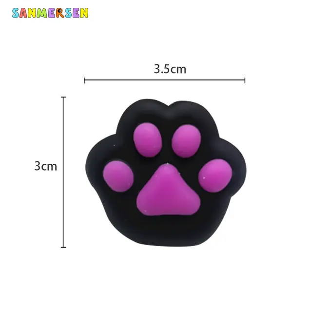 Cute Mini Squeeze Squishy Toy Soft Cute Cat Paw Antistress Decompression Sticky Eliminate  Fun Anti-Stress Squeeze Vent toy 4
