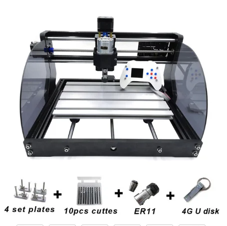 DIY CNC 3018 Pro MAX GRBL, 3 оси PCB фрезерный станок, CNC маршрутизатор лазерная гравировка CNC3018PRO max фрезерный станок - Цвет: Standard No Laser