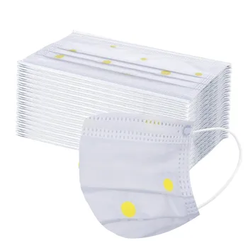 

5/10/20/30/40/50PC Disposable Non-woven Face Mask Adult Printing Four-Layer Mask Filter Masks Mouth Mask With Design Masque