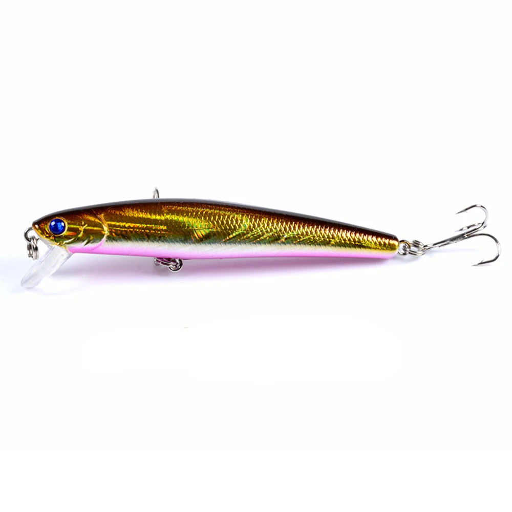 1pcs Fishing Tackle Lures 9.8g 9.6cm Minnow Hard Pencil Metal Wobblers  Winter Goods For Fishing Jerkbait Minnow Swimbait