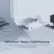 ORICO Clip-type USB 3.0 HUB Aluminum External Multi 4 Ports USB Splitter Adapter for Desktop Laptop Computer Accessories(MH4PU)