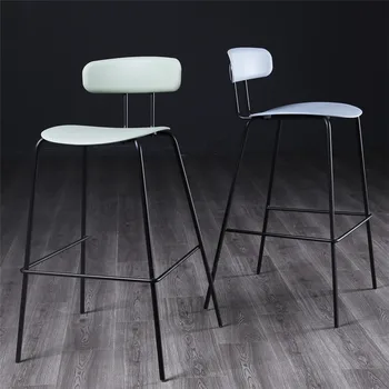 

Modern Classic Design Dining Chair Fashion Luxury Nice Colorful High Bar Stool Bar Chair Kitchen Room Counter Stool