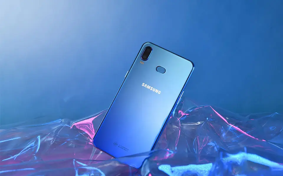 Samsung Galaxy A6s G6200 6 ГБ 64 Гб 6," FHD+ 6 Гб ram 64 Гб rom Восьмиядерный мобильный телефон Snapdragon 660 3300 мАч Android